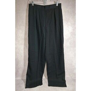 Perceptions Size 16 Women's Black Dress Work Business Pants Slacks Vintage